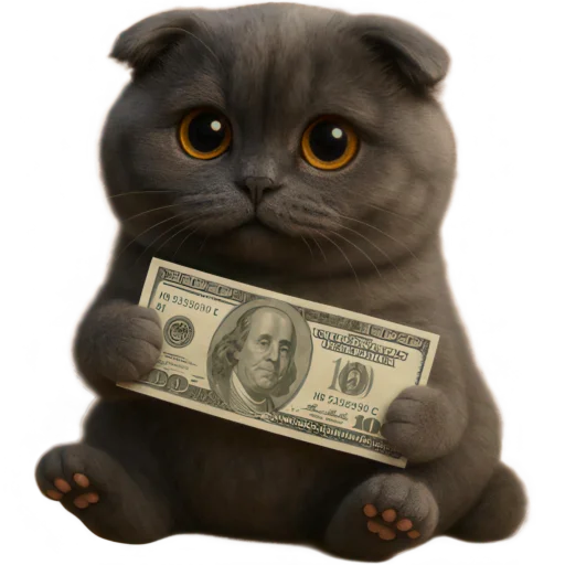 Эмодзи Котик Нонг Дум