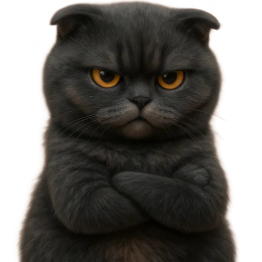 Эмодзи Котик Нонг Дум