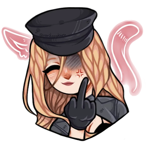 Эмодзи Бездомный Бог by roritozokaru