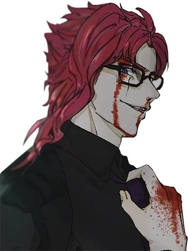Эмодзи Noriaki Kakyouin (JJBA)