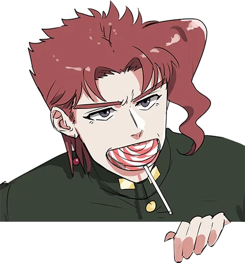 Эмодзи Noriaki Kakyouin (JJBA)