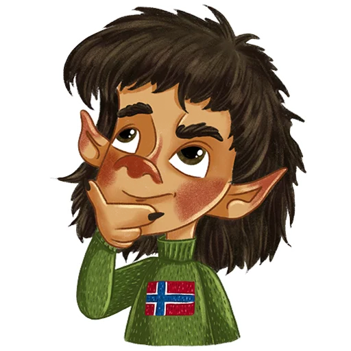 Эмодзи Norsk Troll
