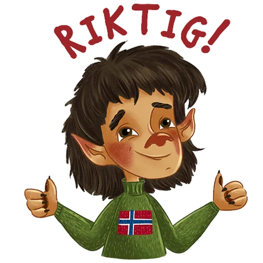 Эмодзи Norsk Troll