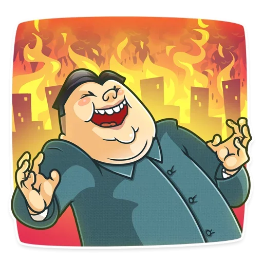 Эмодзи Ким Чен Ын 