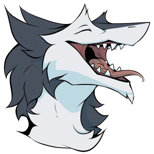 Эмодзи Northern Sergal