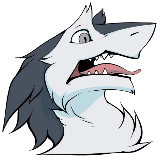 Эмодзи Northern Sergal