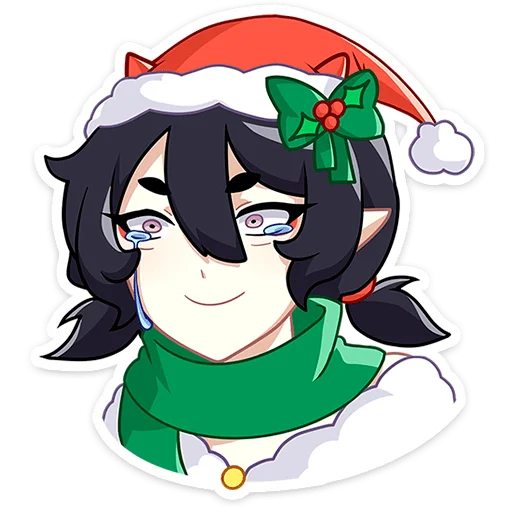 Эмодзи Новогодняя Ивэлтин