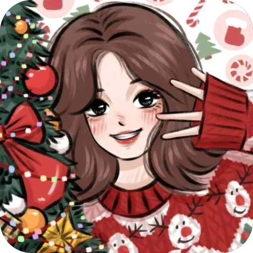 Эмодзи Новый год