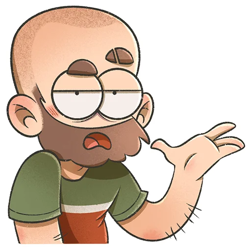 Эмодзи Bearded boy