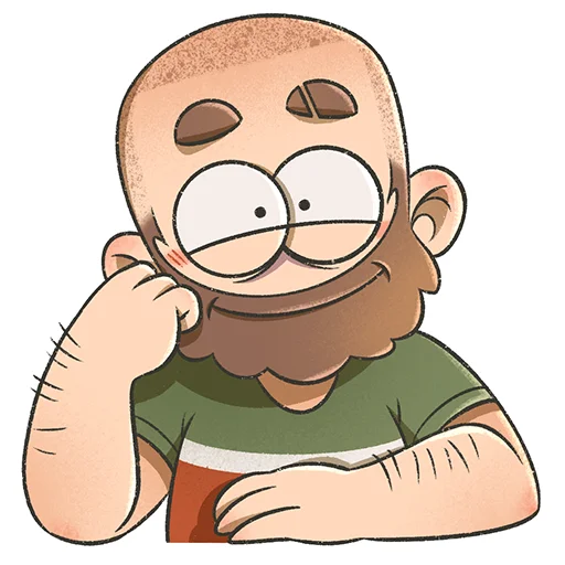Эмодзи Bearded boy