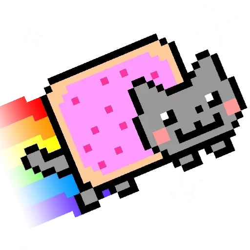 Эмодзи Nyan Cat