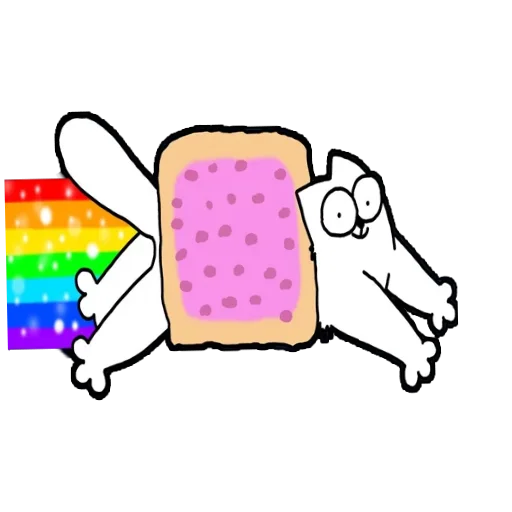 Эмодзи Nyan Cat
