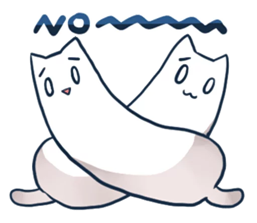 Эмодзи Nyan Nyan White Nyan