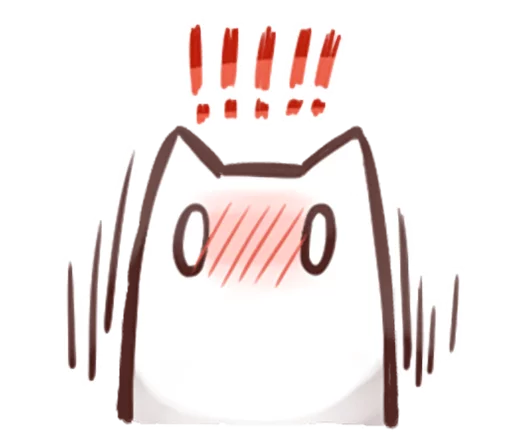 Эмодзи Nyan Nyan White Nyan