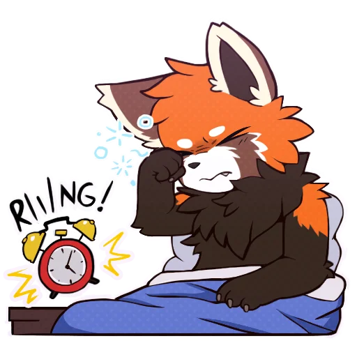 Эмодзи Red Panda - By nyanpizza