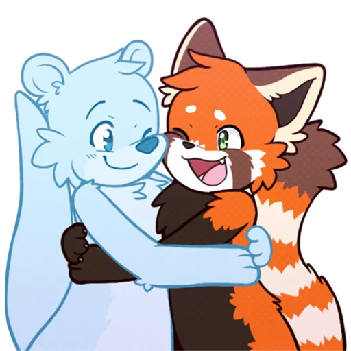 Эмодзи Red Panda - By nyanpizza