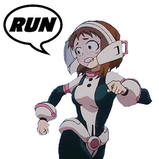 Эмодзи OCHAKO URARAKA