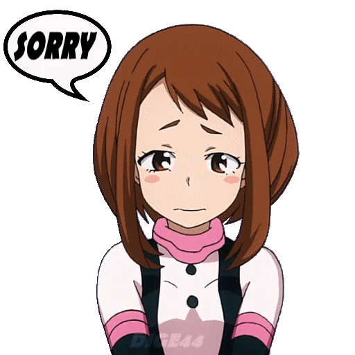 Эмодзи OCHAKO URARAKA