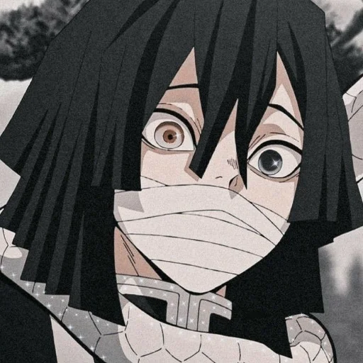 Эмодзи Iguro Obanai