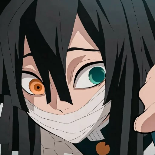 Эмодзи Iguro Obanai