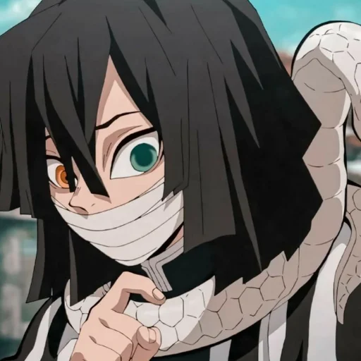 Эмодзи Iguro Obanai