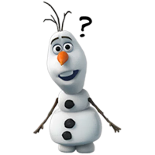 Эмодзи Olaf Christmas