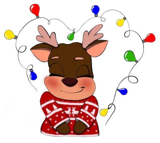 Эмодзи Оленёнок