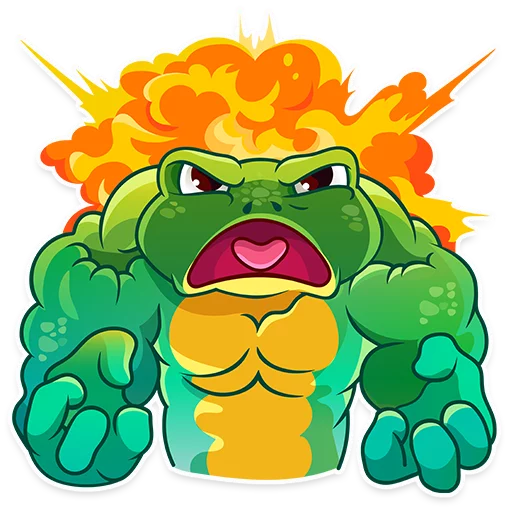 Эмодзи Oliver the Frog