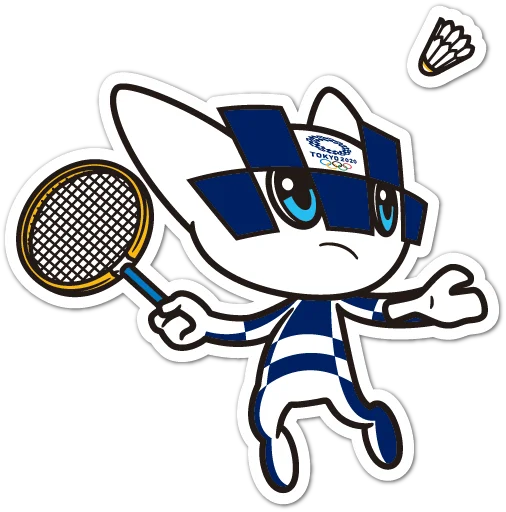 Эмодзи Summer Olympics 2020 Miraitowa