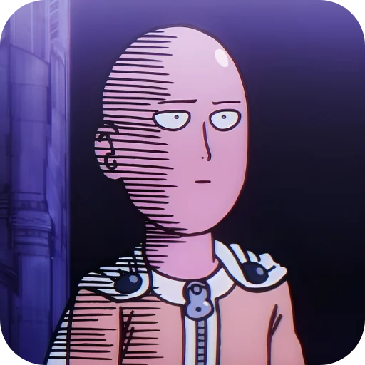 Эмодзи One Punch Man