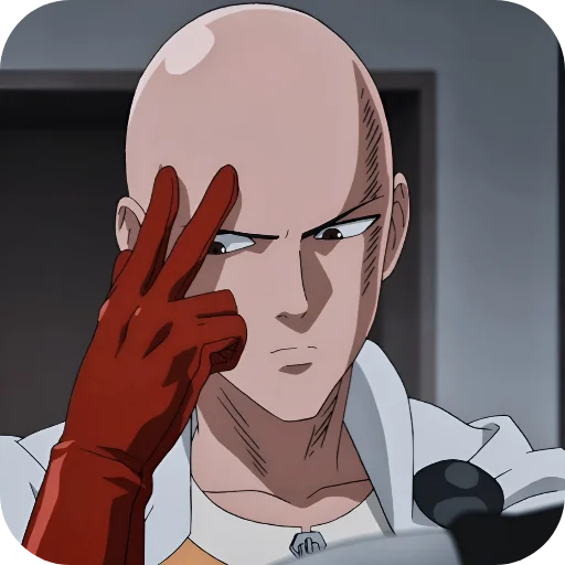 Эмодзи One Punch Man