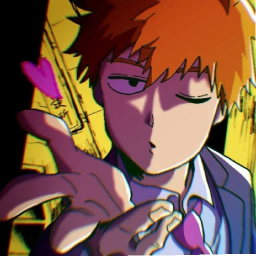 Эмодзи Аратака Рейген | Моб Психо 100