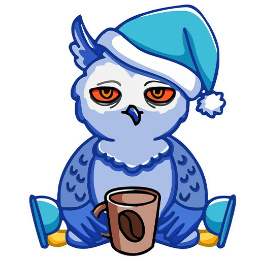 Эмодзи Owl Madness