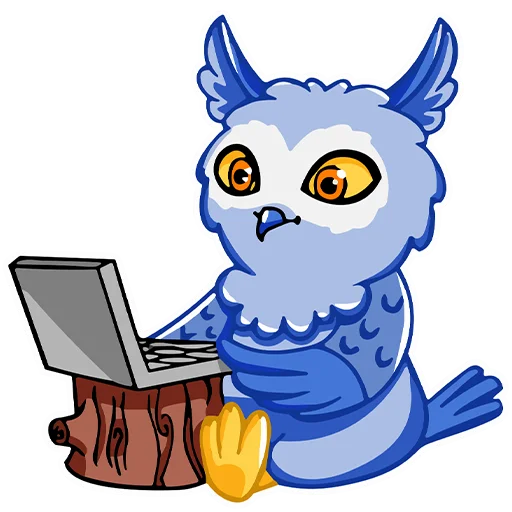Эмодзи Owl Madness