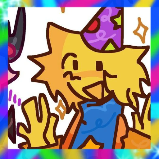 Эмодзи Party noob