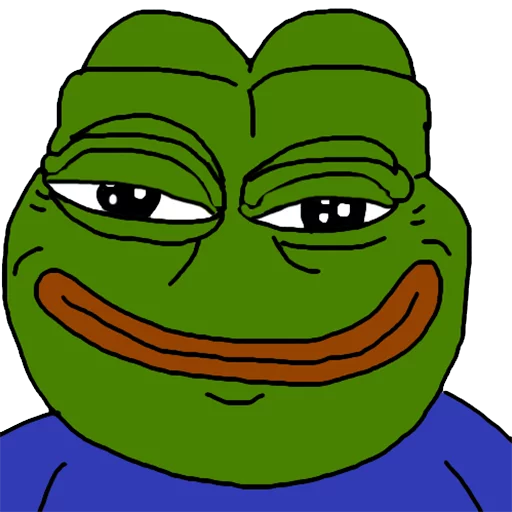 Эмодзи pepe the frog