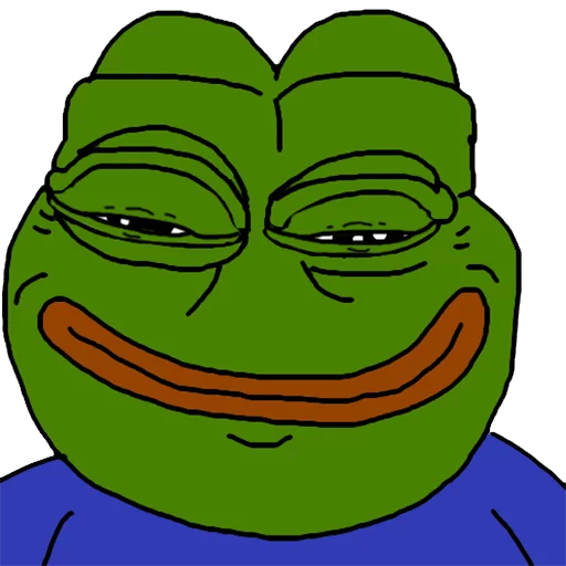 Эмодзи pepe the frog