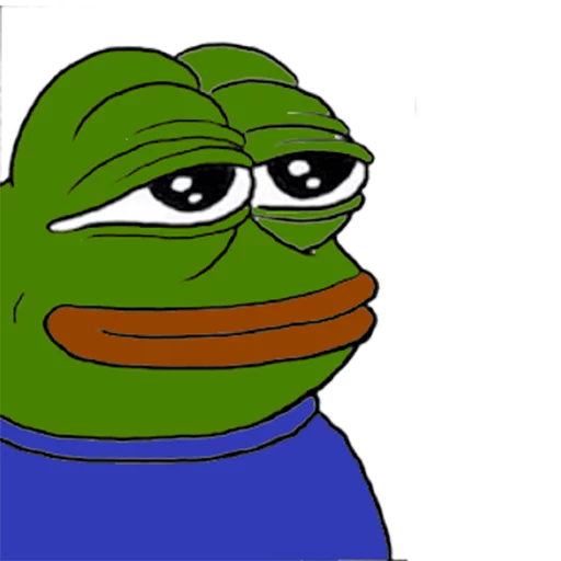 Эмодзи pepe the frog