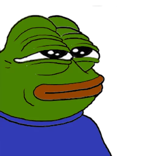 Эмодзи pepe the frog