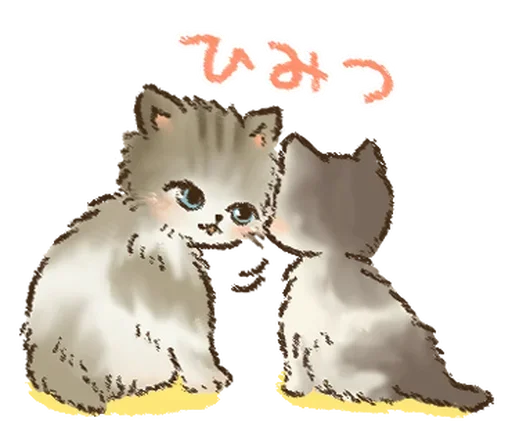 Эмодзи милые котики