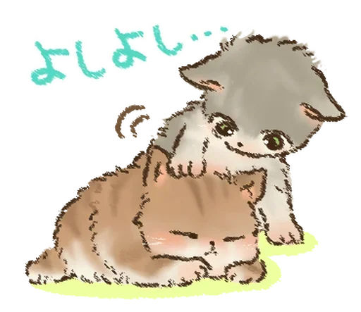 Эмодзи милые котики