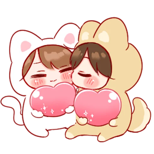 Эмодзи Toco's love pack 4