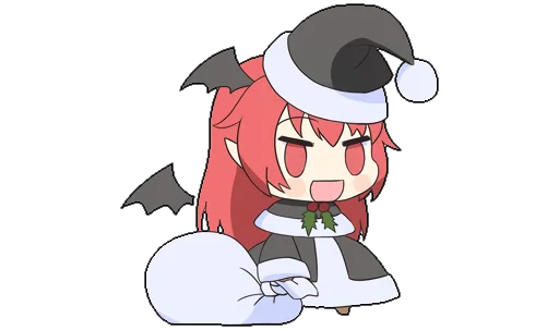 Эмодзи Touhou Padoru Chibi Characters