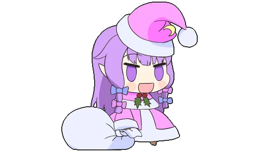 Эмодзи Touhou Padoru Chibi Characters