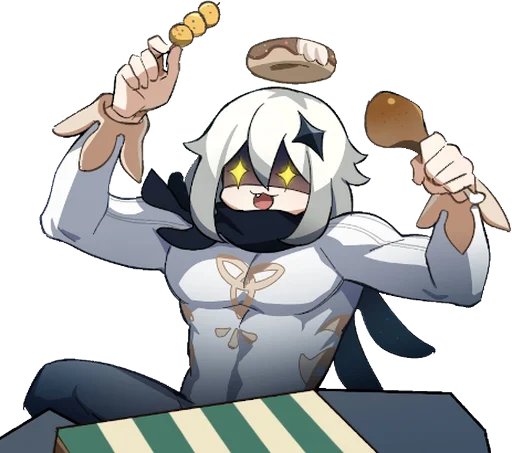 Эмодзи Paimon Stickers 1