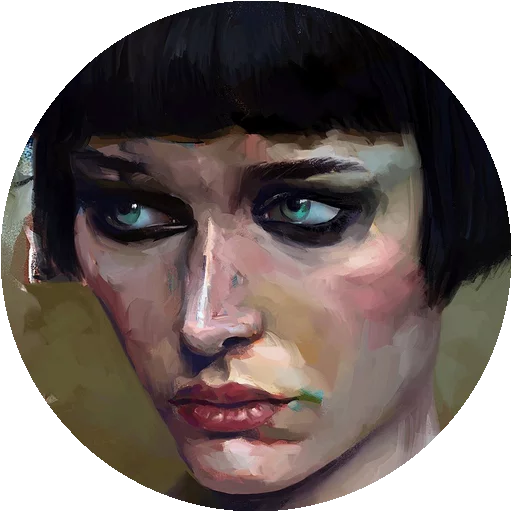 Эмодзи Painted Girls