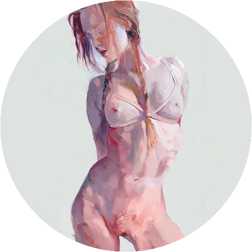 Эмодзи Painted Girls