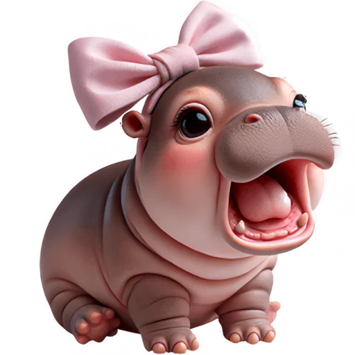 Эмодзи Парная бегемотка