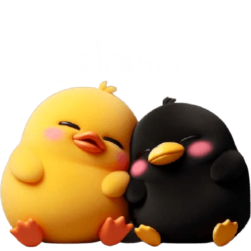 Эмодзи Парные утятки