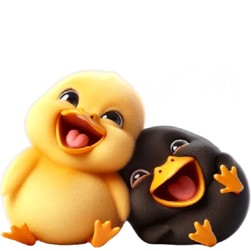 Эмодзи Парные утятки
